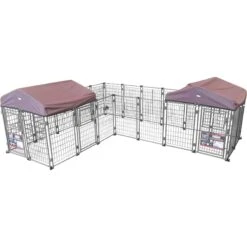 Two By Two Dog Kennel, Black Diamond, 48-in -Pet Dog Supply Store 251782 PT4. AC SS1800 V1600294277