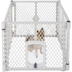 Frisco 4-Panel Plastic Exercise Dog Playpen -Pet Dog Supply Store 252043 PT2. AC SS1800 V1611089665