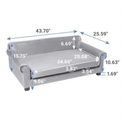 Frisco Sofa Pet Bed With Removable Cover -Pet Dog Supply Store 252558 PT1. AC SS1800 V1623848991
