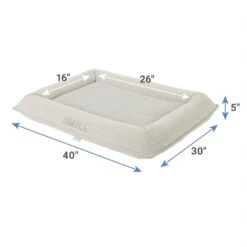 Frisco Orthopedic Personalized Bolster Dog Bed W/Removable Cover -Pet Dog Supply Store 252619 PT2. AC SS1800 V1605138732