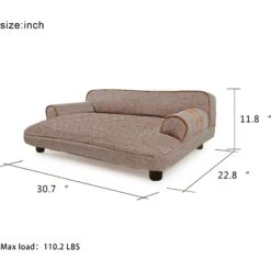 K1 Pet Design Wickman Sofa Pet Bed With Removable Cover 10 K1 Pet Design Wickman Sofa Pet Bed With Removable Cover -Pet Dog Supply Store 254151 PT1. AC SS1800 V1602685287