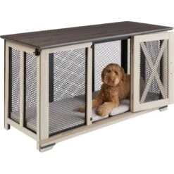 Frisco "Denver" Dog Crate Credenza & Mat Kit 12 Frisco "Denver" Dog Crate Credenza & Mat Kit -Pet Dog Supply Store 255326 PT3. AC SS1800 V1617037359