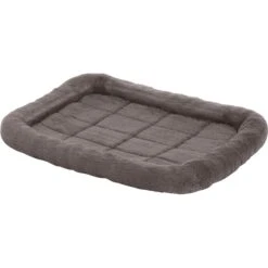 Frisco Fold & Carry Single Door Collapsible Wire Dog Crate & Frisco Quilted Plush Dog Crate Mat -Pet Dog Supply Store 255501 PT3. AC SS1800 V1604097709