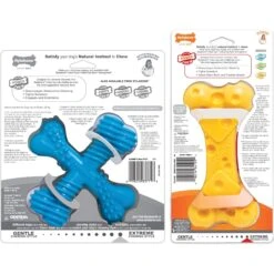 Nylabone Power Chew Tough Chew Toys For Dogs Bundle Beef & Cheese -Pet Dog Supply Store 256133 PT6. AC SS1800 V1688392239