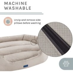 Sam's Pets Missy Round Dog Bed 14 Sam's Pets Missy Round Dog Bed -Pet Dog Supply Store 261832 PT3. AC SS1800 V1635017188