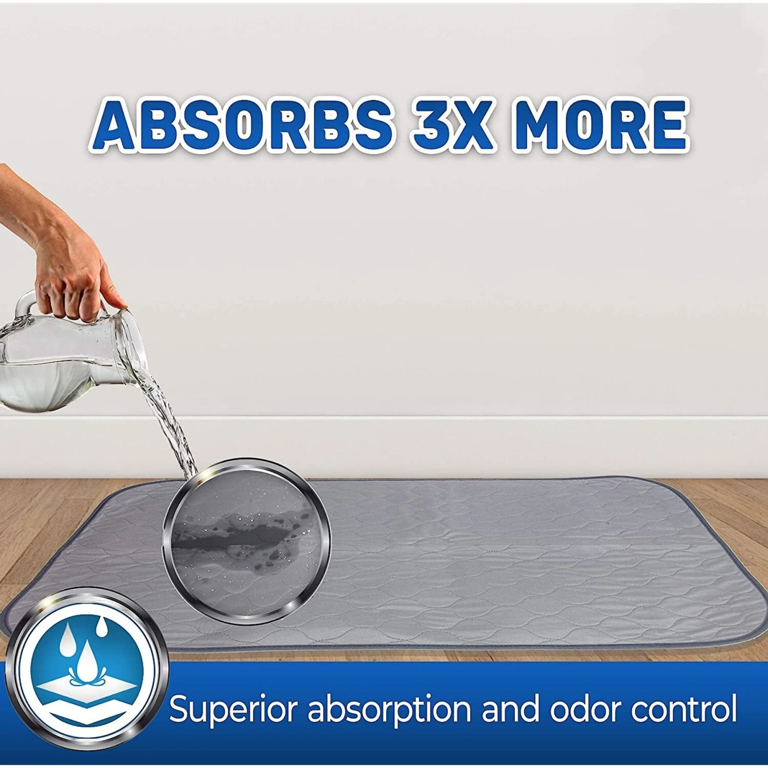 Pet Magasin Washable Dog Training Pads 4 Pet Magasin Washable Dog Training Pads - Image 2