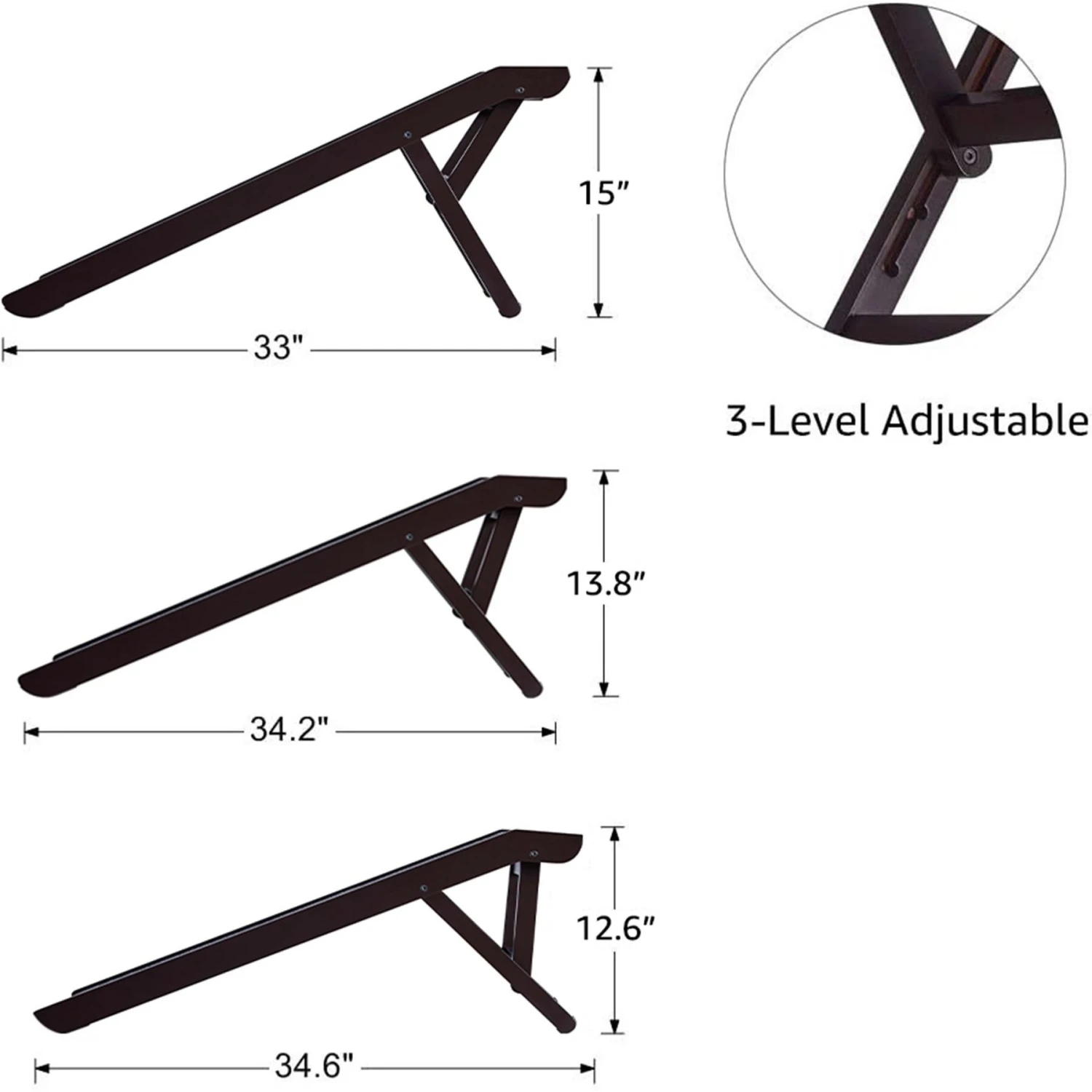 Unipaws Foldable Wooden Cat & Dog Ramp 7 Unipaws Foldable Wooden Cat & Dog Ramp - Image 5