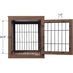 Unipaws Furniture Style Dog Crate -Pet Dog Supply Store 264626 PT2. AC SS1800 V1608763951