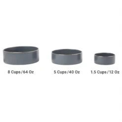 Frisco Modern Gold Rim Ceramic Dog & Cat Bowl -Pet Dog Supply Store 270187 PT6. AC SS1800 V1627670005