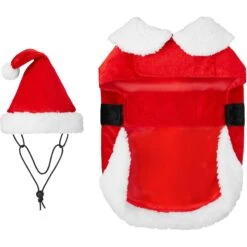 Frisco Mr. Claus Dog & Cat Costume -Pet Dog Supply Store 276142 PT5. AC SS1800 V1631574447