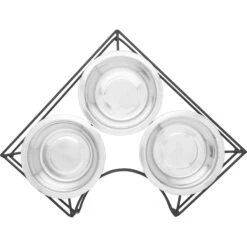 Frisco Multi Pet Feeding Corner 3-Bowls Stainless Steel Dog & Cat Bowl 11 Frisco Multi Pet Feeding Corner 3-Bowls Stainless Steel Dog & Cat Bowl -Pet Dog Supply Store 277561 PT4. AC SS1800 V1627935444