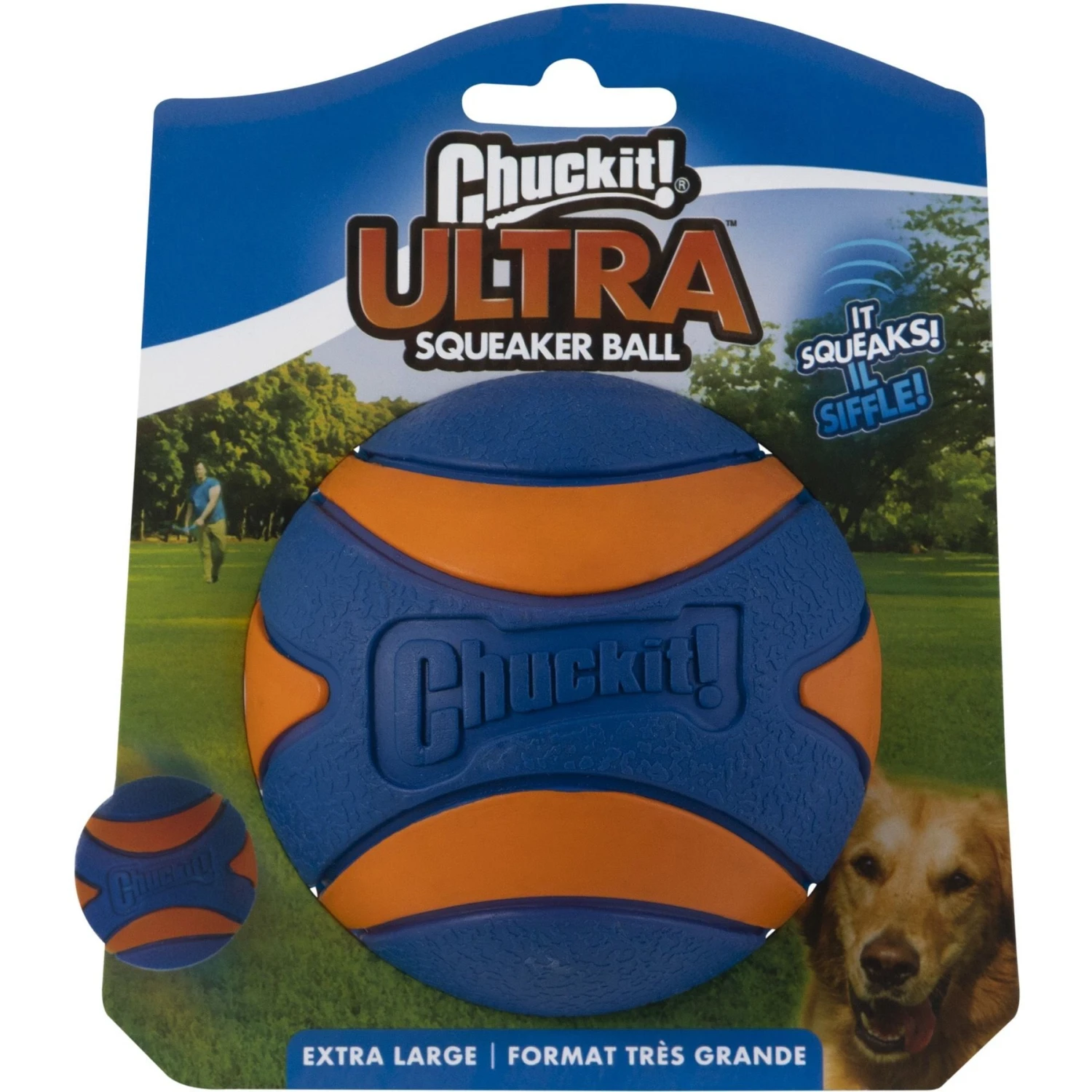 Chuckit! Ultra Squeaker Ball Dog Toy 3 Chuckit! Ultra Squeaker Ball Dog Toy