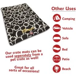 Majestic Pet Fusion Personalized Dog Crate Mat -Pet Dog Supply Store 279148 PT7. AC SS1800 V1615593420