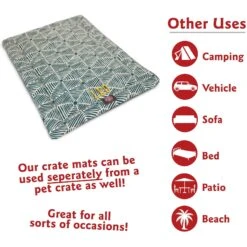 Majestic Pet Charlie Personalized Dog Crate Mat -Pet Dog Supply Store 279184 PT1. AC SS1800 V1615850250