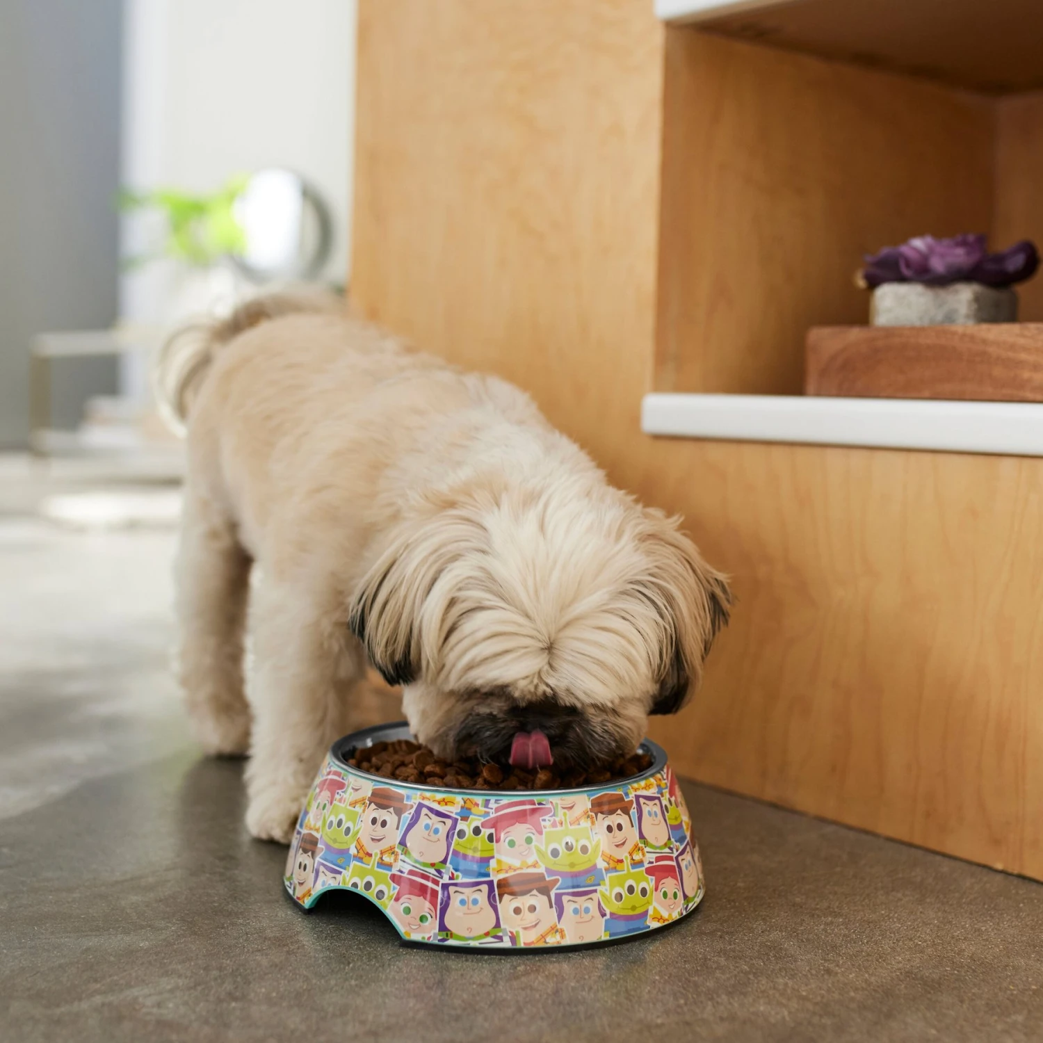 Pixar Toy Story Non-Skid Stainless Steel With Melamine Stand Dog & Cat Bowl 5 Pixar Toy Story Non-Skid Stainless Steel With Melamine Stand Dog & Cat Bowl - Image 3