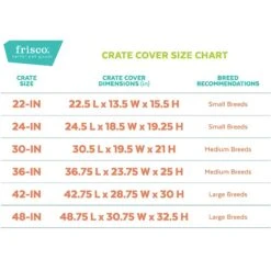 Frisco Faux Linen Dog Crate Cover -Pet Dog Supply Store 289630 PT1. AC SS1800 V1639162289