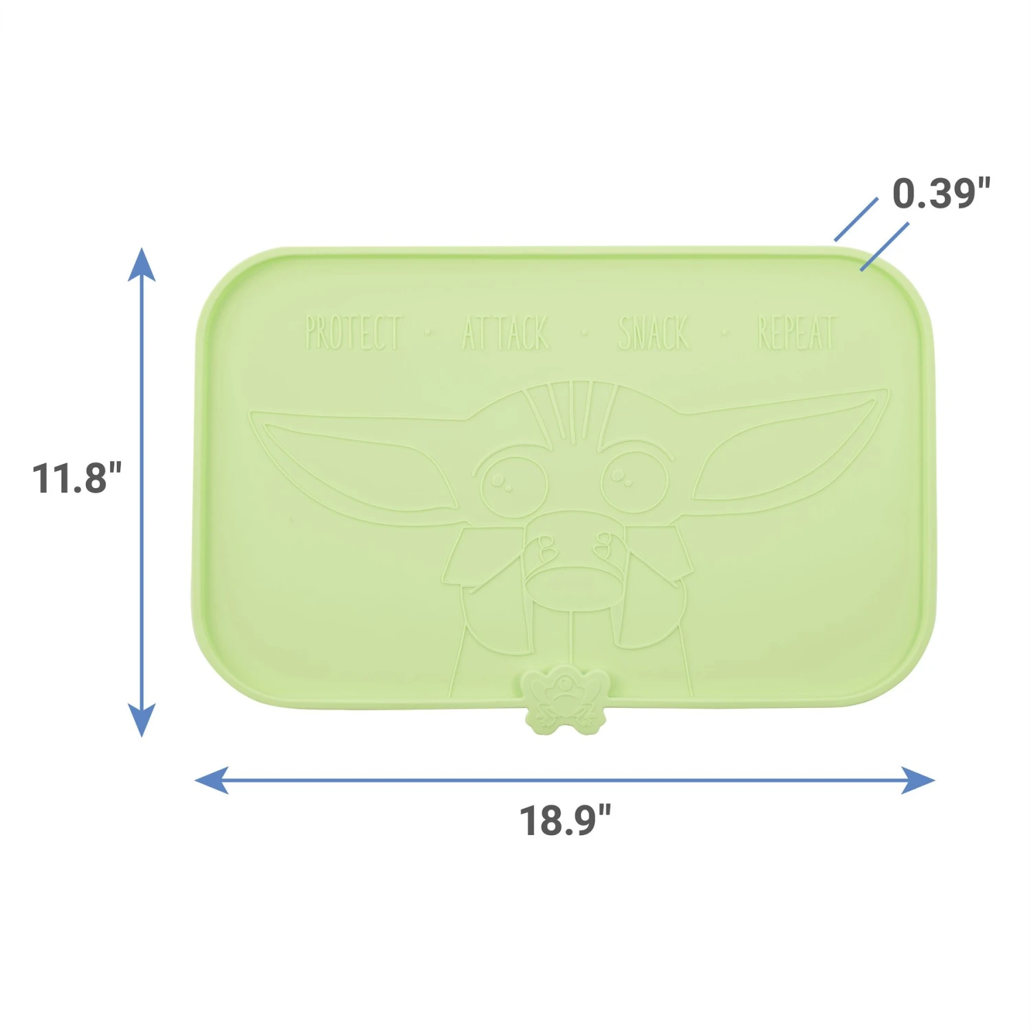 STAR WARS THE MANDALORIAN GROGU Snack Silicone Dog & Cat Food Mat 4 STAR WARS THE MANDALORIAN GROGU Snack Silicone Dog & Cat Food Mat - Image 2