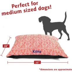 Majestic Pet Charlie Personalized Pillow Cat & Dog Bed -Pet Dog Supply Store 294131 PT2. AC SS1800 V1624493300