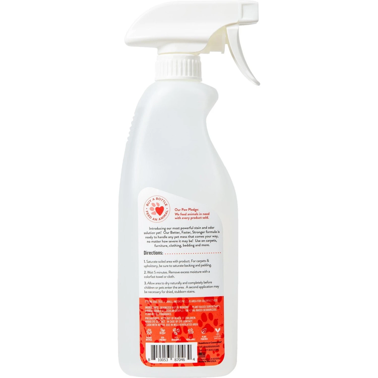 Skout's Honor Severe Mess Stain & Odor Dog & Cat Spray 4 Skout's Honor Severe Mess Stain & Odor Dog & Cat Spray - Image 2