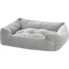 Mina Victory Quilted Bolster Dog Bed