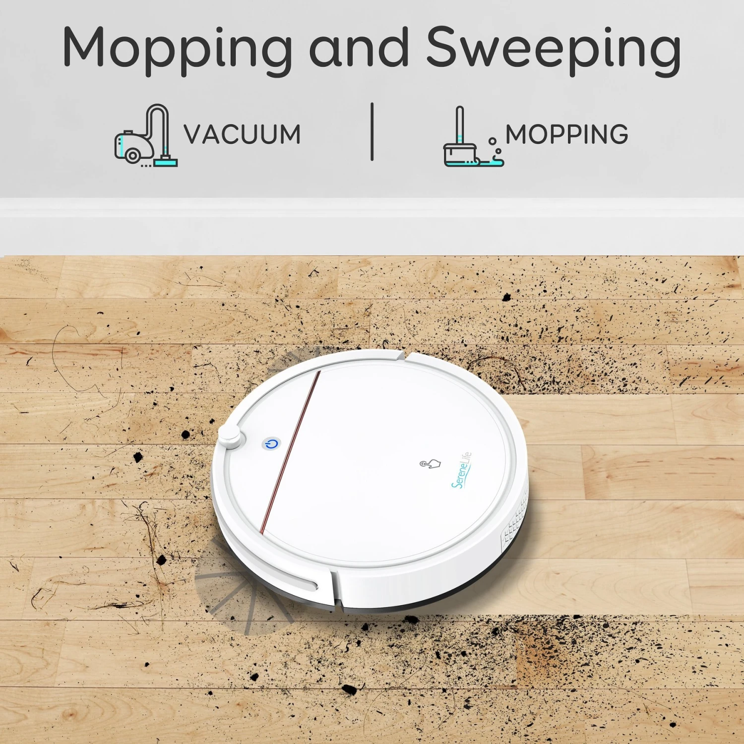 SereneLife Smart Robot Vacuum Cleaner 7 SereneLife Smart Robot Vacuum Cleaner - Image 5