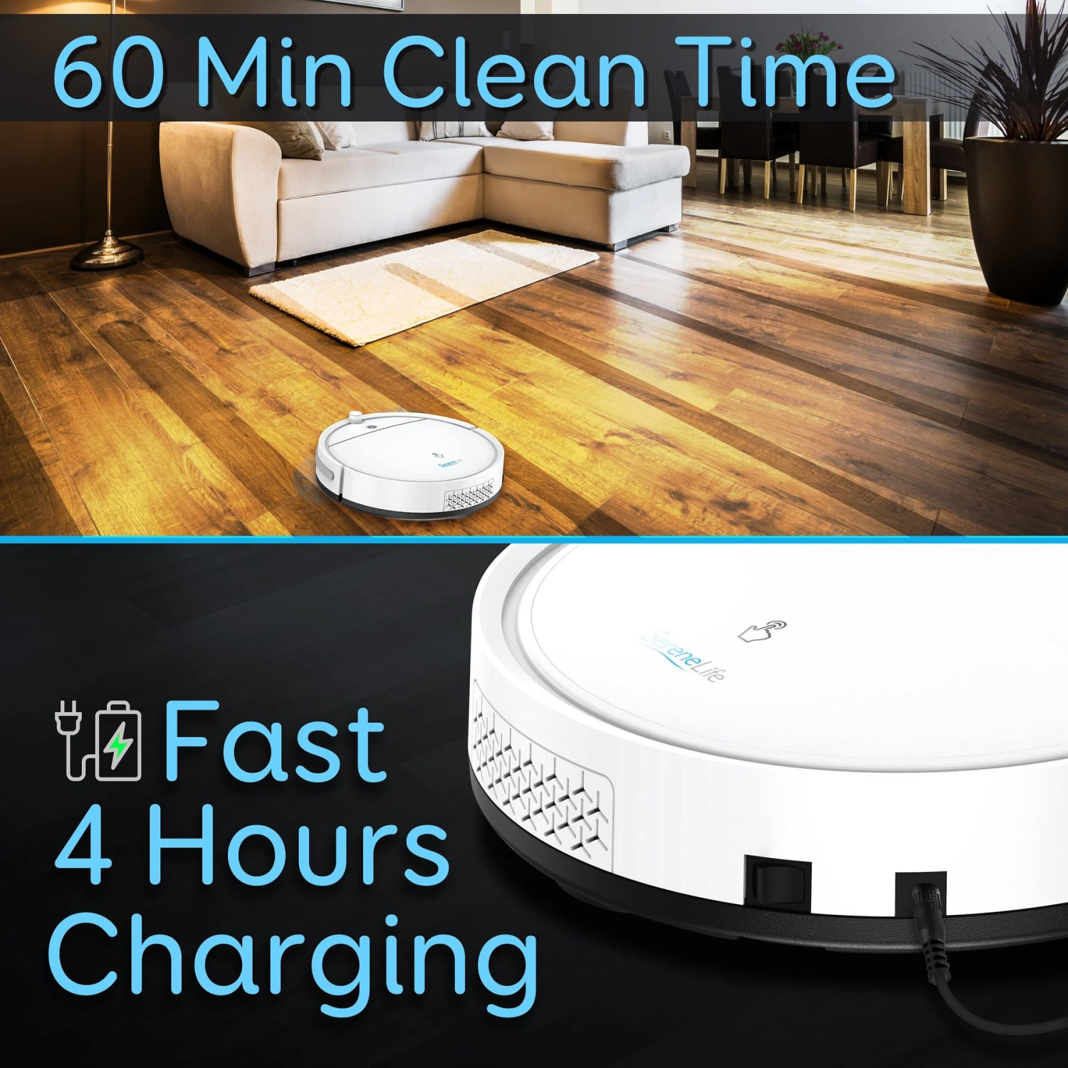 SereneLife Smart Robot Vacuum Cleaner 8 SereneLife Smart Robot Vacuum Cleaner - Image 6