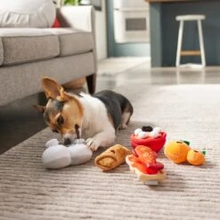 Frisco Lunar New Year Good Fortune Food Plush Squeaky Dog Toy -Pet Dog Supply Store 298883 PT3. AC SS1800 V1640269293