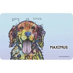 Bungalow Flooring By Dean Russo Golden Retriever Personalized Floor Mat