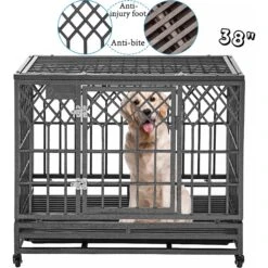 SMONTER Heavy Duty Dog Crate 10 SMONTER Heavy Duty Dog Crate -Pet Dog Supply Store 300204 PT2. AC SS1800 V1622122070