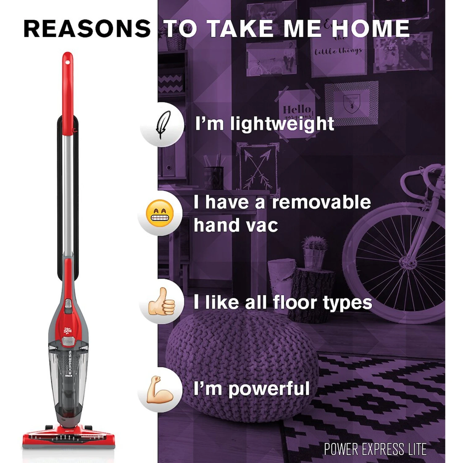 Dirt Devil Power Swerve Cordless Stick Vacuum Cleaner 10 Dirt Devil Power Swerve Cordless Stick Vacuum Cleaner - Image 8