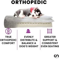Club Nine Pets Metro Orthopedic Cat & Dog Bed -Pet Dog Supply Store 301290 PT4. AC SS1800 V1695658922