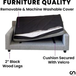 Club Nine Pets Metro Orthopedic Cat & Dog Bed -Pet Dog Supply Store 301290 PT6. AC SS1800 V1695658918