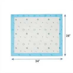 Frisco Fold & Carry Single Door Collapsible Wire Dog Crate & Frisco Premium Extra Large Printed Dog Training & Potty Pads -Pet Dog Supply Store 303438 PT6. AC SS1800 V1623056545