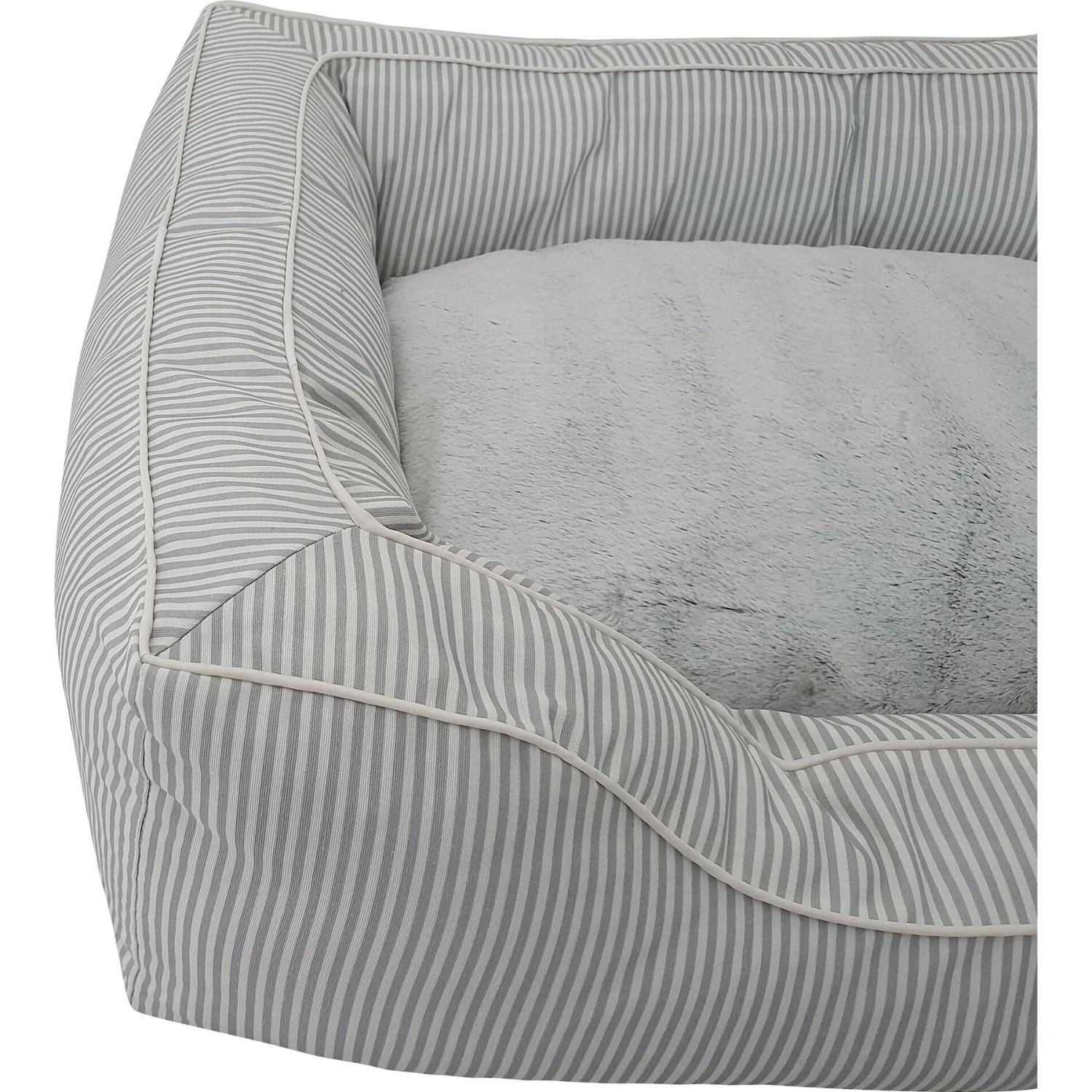 HappyCare Textiles Rectangle Bolster Cat & Dog Bed 7 HappyCare Textiles Rectangle Bolster Cat & Dog Bed - Image 5