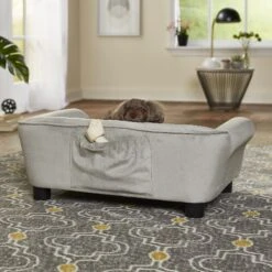 Enchanted Home Pet Charlotte Sofa Cat & Dog Bed With Removable Cover -Pet Dog Supply Store 305374 PT2. AC SS1800 V1623287857
