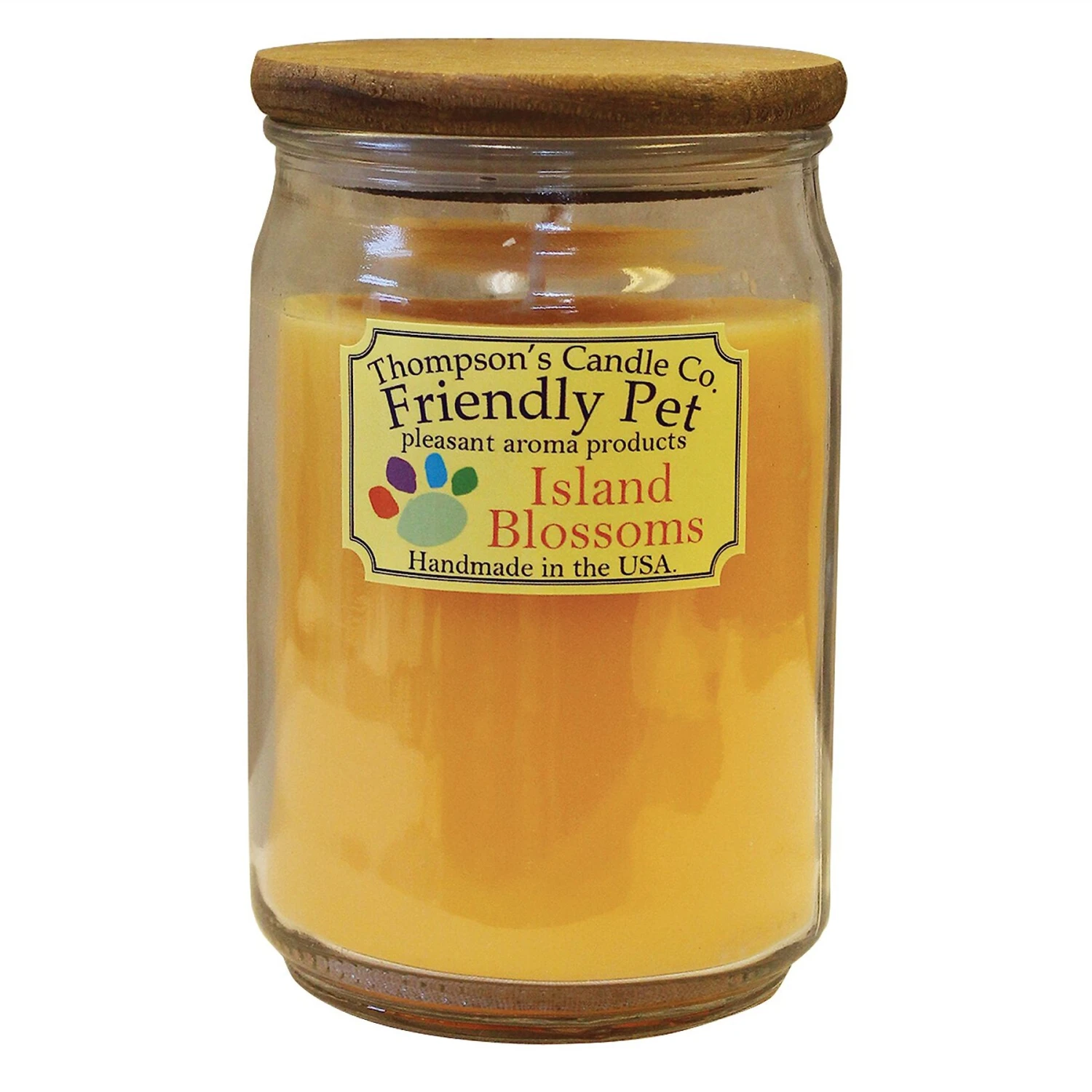Thompson's Candle Co. Island Blossoms Scented Friendly Pet Candle 3 Thompson's Candle Co. Island Blossoms Scented Friendly Pet Candle