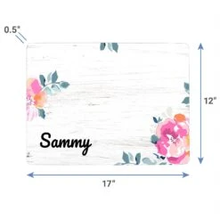 Frisco Personalized Rustic Dog & Cat Placemat -Pet Dog Supply Store 306756 PT3. AC SS1800 V1636120458