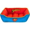 Buckle-Down Superman Bolster Dog Bed -Pet Dog Supply Store 306916 MAIN. AC SS1800 V1626995204