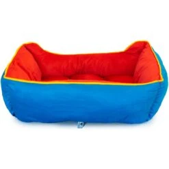 Buckle-Down Superman Bolster Dog Bed -Pet Dog Supply Store 306916 PT2. AC SS1800 V1626994279