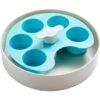 Pet Dream House SPIN Medium Level Palette Non-Skid Plastic Interactive Slow Feeder Dog Bowl, Blue -Pet Dog Supply Store 308746 MAIN. AC SS1800 V1627678393