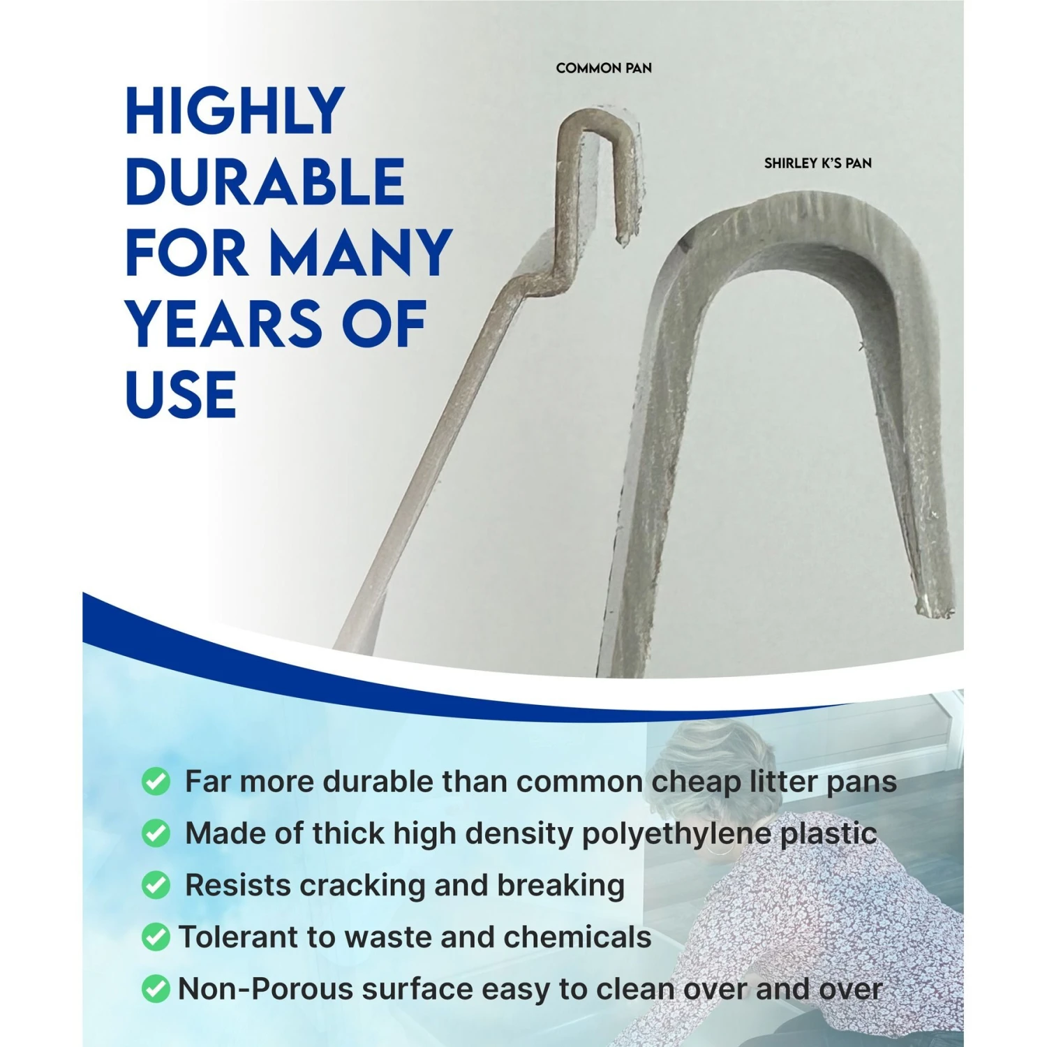 Shirley K's Indoor Dog Potty Tray, X-Large 9 Shirley K's Indoor Dog Potty Tray, X-Large - Image 7