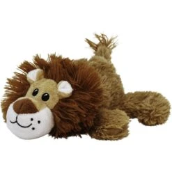 KONG Cozie Nate The Lion Plush Squeaky Dog Toy