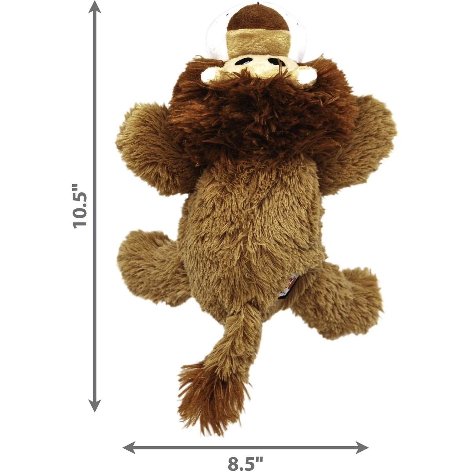 KONG Cozie Nate The Lion Plush Squeaky Dog Toy 4 KONG Cozie Nate The Lion Plush Squeaky Dog Toy - Image 2