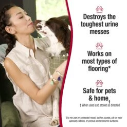 Nature's Miracle Dog Urine Destroyer Plus Enzymatic Formula Stain Remover, 1.3-gal Bottle 14 Nature's Miracle Dog Urine Destroyer Plus Enzymatic Formula Stain Remover, 1.3-gal Bottle -Pet Dog Supply Store 313852 PT5. AC SS1800 V1625871389