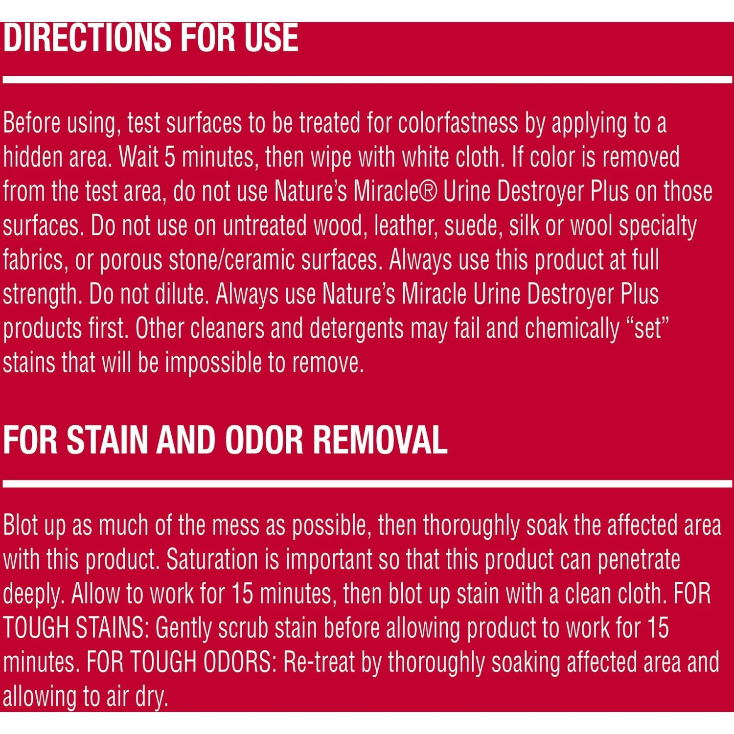 Nature's Miracle Dog Urine Destroyer Plus Enzymatic Formula Stain Remover, 1.3-gal Bottle 10 Nature's Miracle Dog Urine Destroyer Plus Enzymatic Formula Stain Remover, 1.3-gal Bottle - Image 8