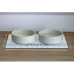 904 Custom Personalized Summer Plaid Dog & Cat Placemat -Pet Dog Supply Store 314077 PT2. AC SS1800 V1637021191