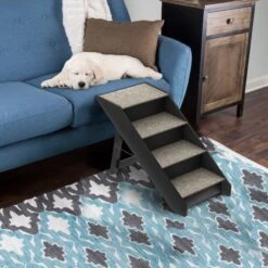 Pet Adobe Carpeted Folding Dog & Cat Steps -Pet Dog Supply Store 314936 PT3. AC SS1800 V1626387712