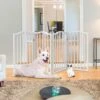 Pet Adobe 4-Panel Freestanding Dog & Cat Gate -Pet Dog Supply Store 314947 MAIN. AC SS1800 V1626357968