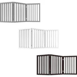 Pet Adobe Accordian Style 3-Panel Dog & Cat Gate -Pet Dog Supply Store 314955 PT5. AC SS1800 V1626394581
