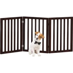 Pet Adobe Accordian Style 3-Panel Dog & Cat Gate -Pet Dog Supply Store 314955 PT6. AC SS1800 V1626387066
